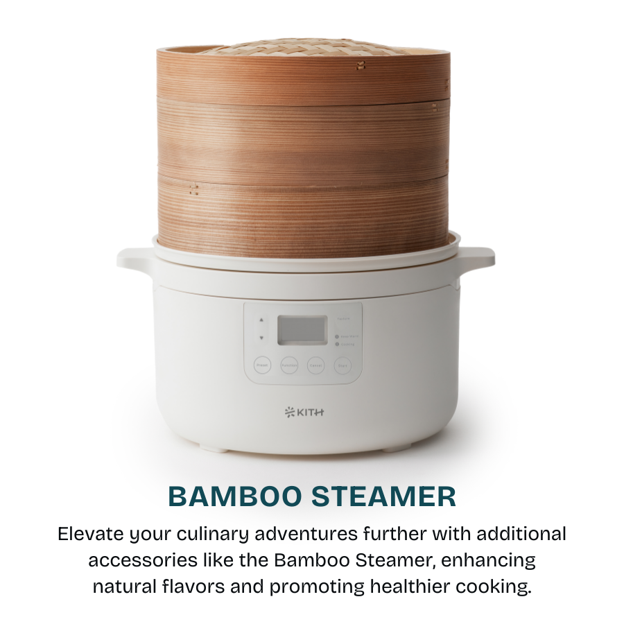 KYO Electric Cooker with Bamboo Steamer