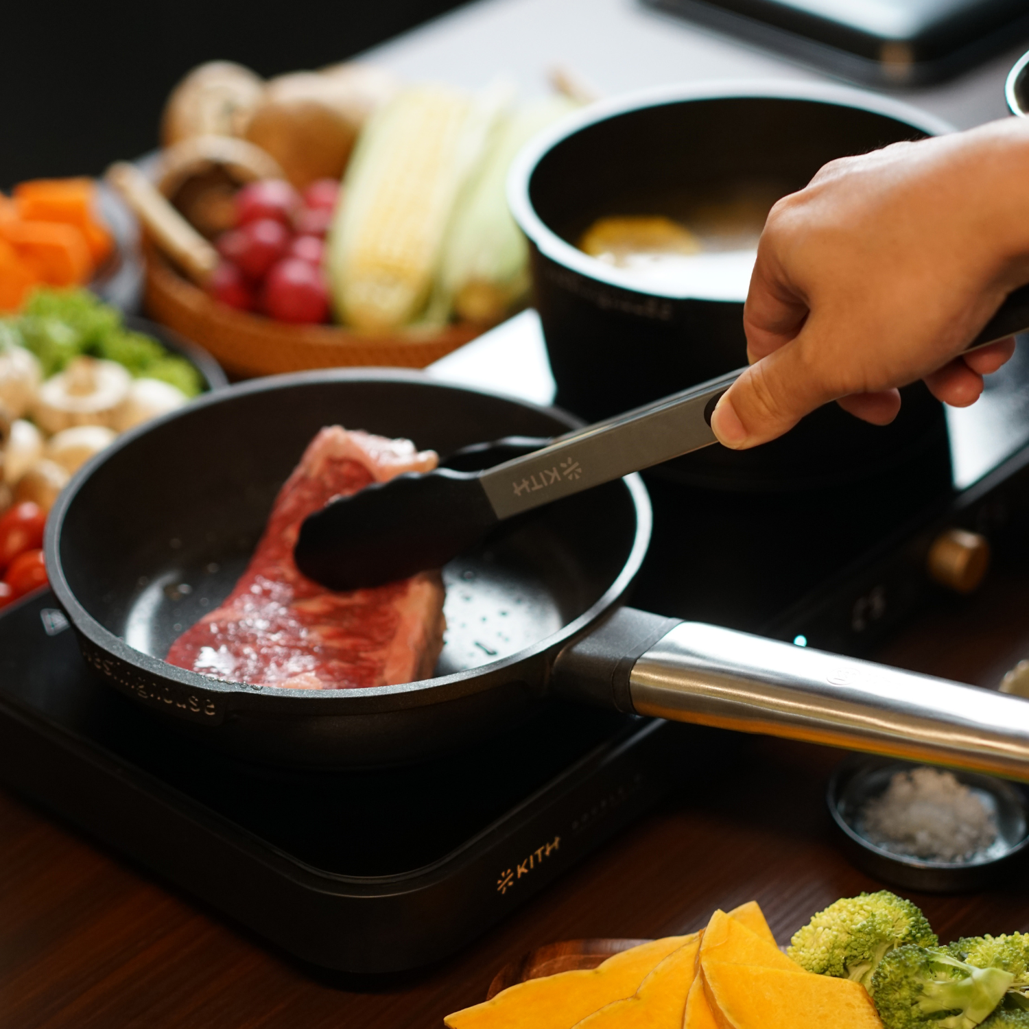 Double-O Tabletop Dual-Zone Induction Hotplate | PIH-2800-BK