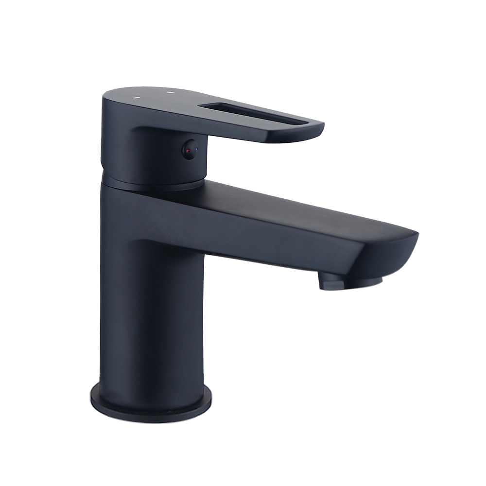 Basin Mixer White/Matte Black | STYLO 9121 WH/BK