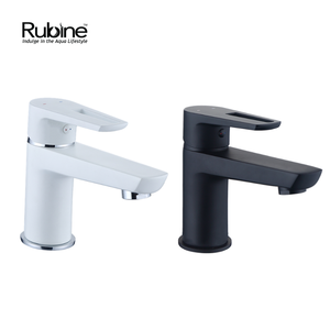 Basin Mixer White/Matte Black | STYLO 9121 WH/BK
