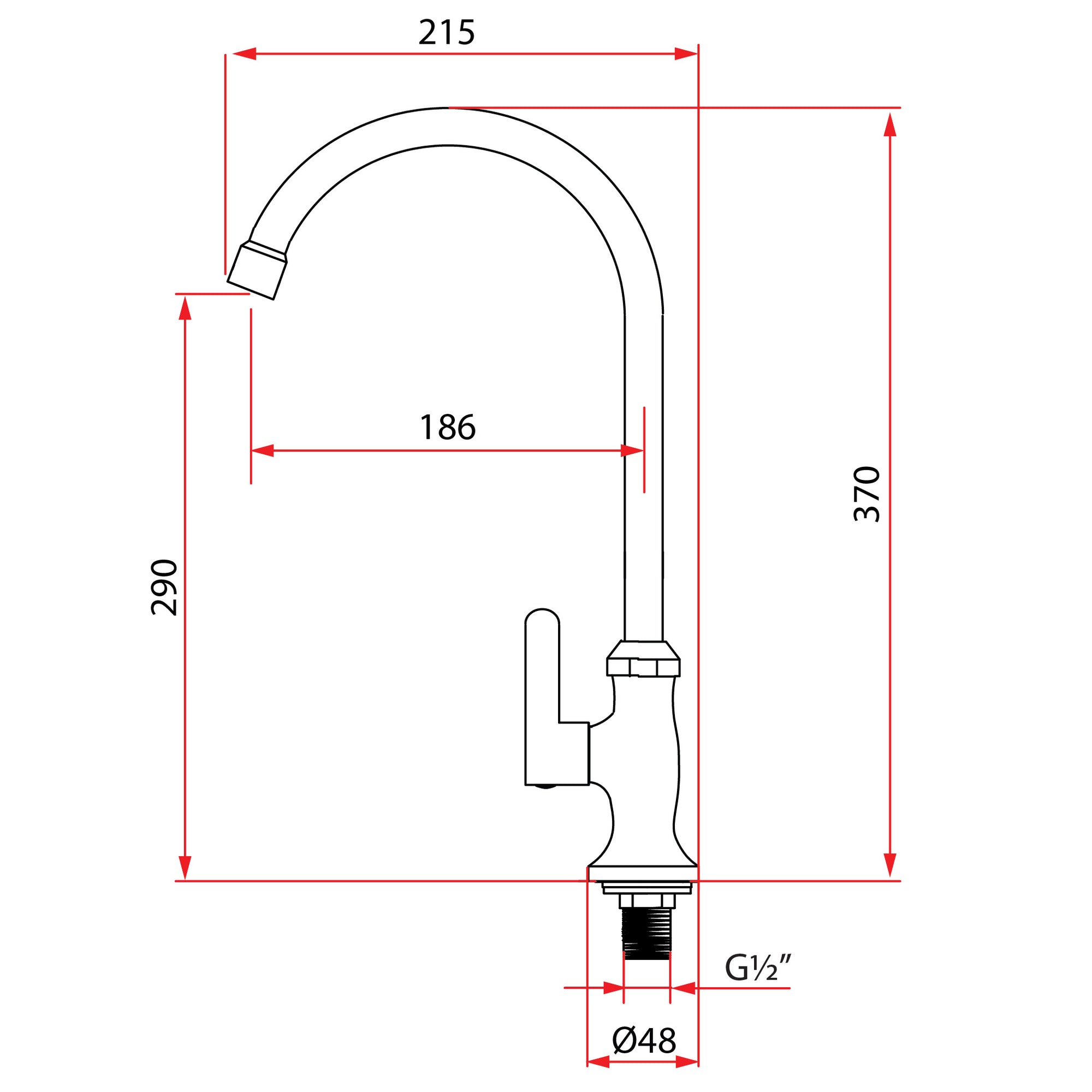 Sink Tap | ALTA K91343/-BK