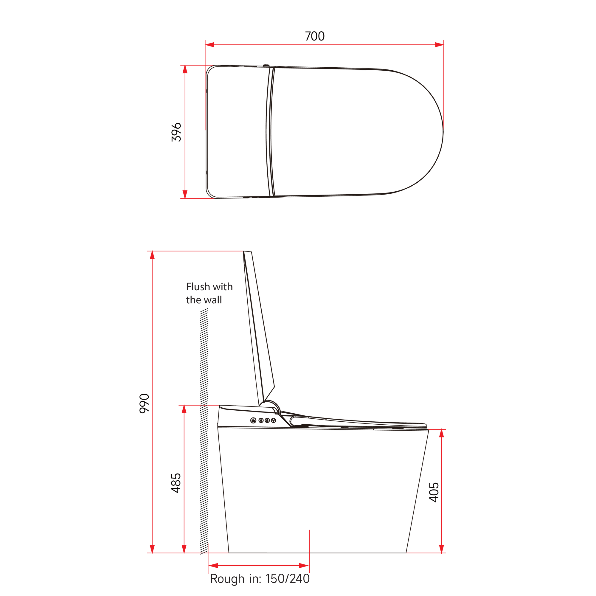 ANTONIO Smart Toilet S06/S10
