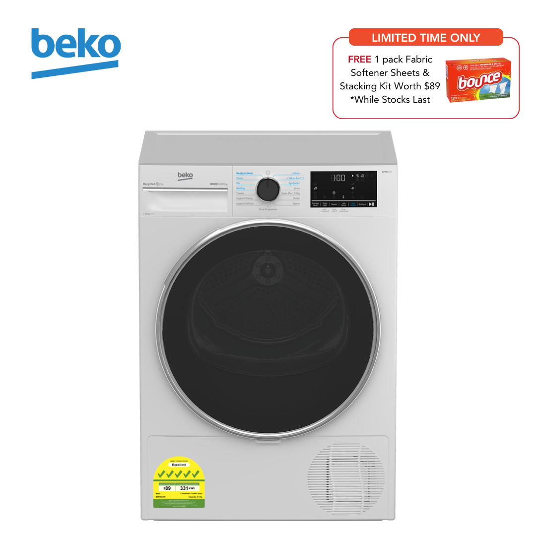 9kg Heat Pump Dryer | B5T4923IW