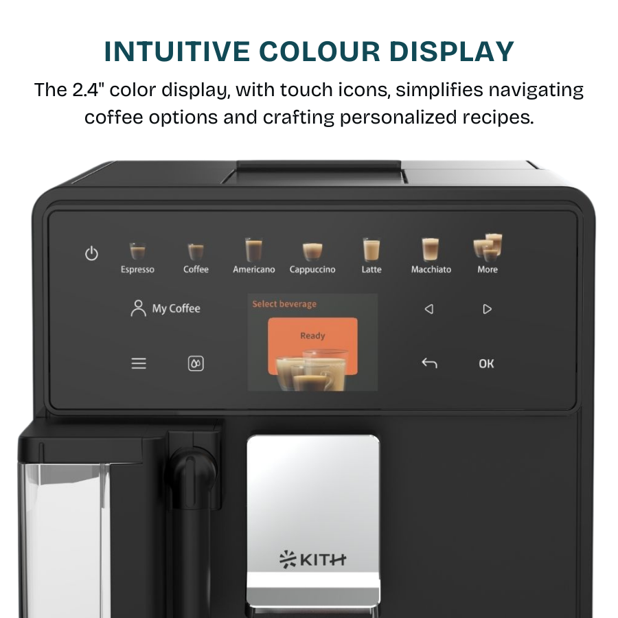 MIA Fully Automatic Coffee Machine | FCM-TM-BK or FCM-TM-WH