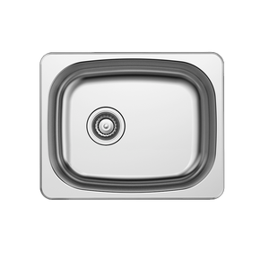 1 Bowl Inset Stainless Steel Kitchen Sink | BMX 610