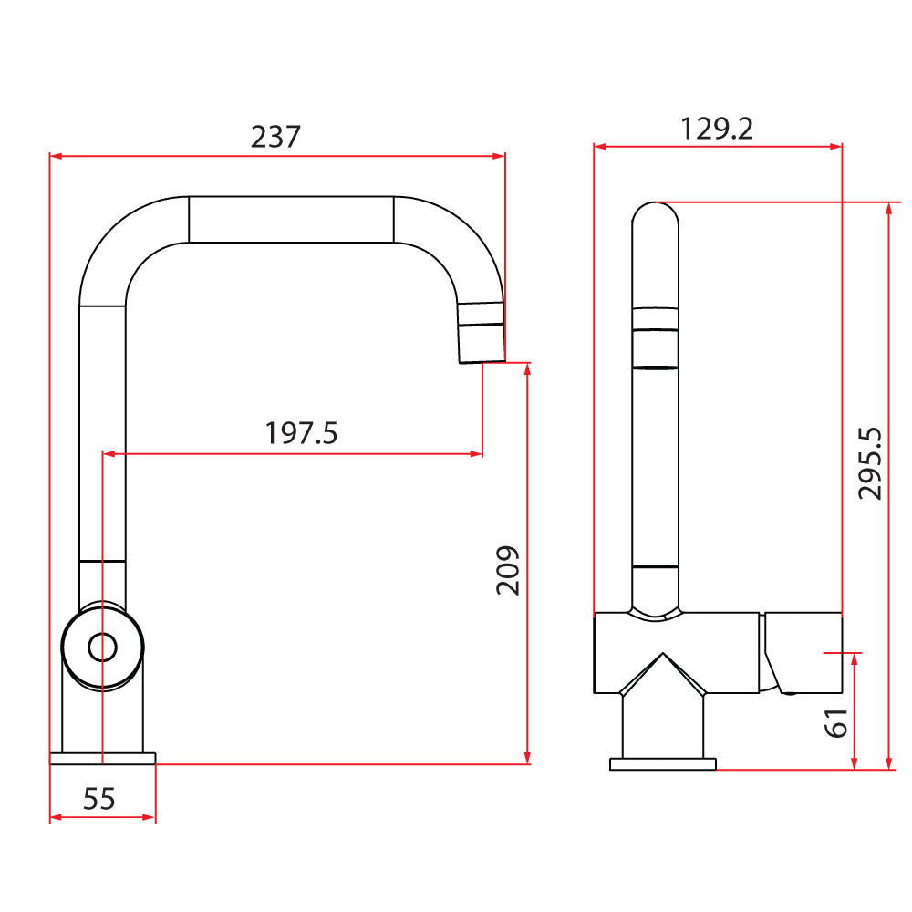 Touchless Sink Mixer Chrome | BO 3144AS.CH