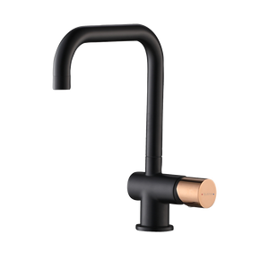 Touchless Sink Mixer Matte Black / Rose Gold | BO 3144AS.BK.G