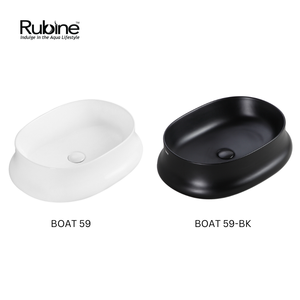 BOAT Countertop Ceramic Basin | BOAT 59 and BOAT 59 BK