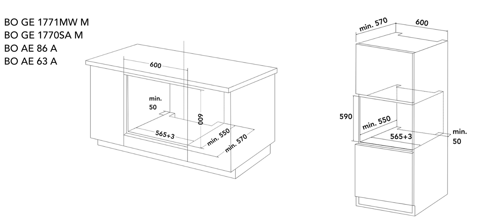 Microwave Combi Oven | BO GE 1771 MW M