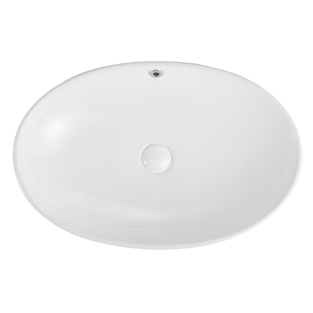 Countertop Oval Ceramic Basin | BOAT 63