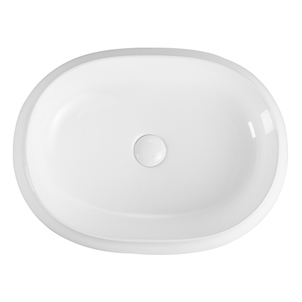 Countertop Oval Ceramic Basin | BOAT 59