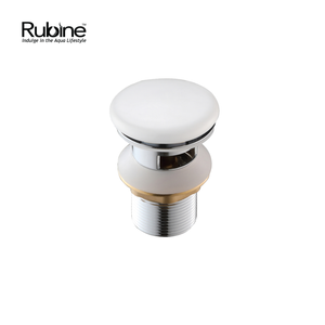 Ceramic Basin Pop-Up with Overflow | CBA-202CR/W
