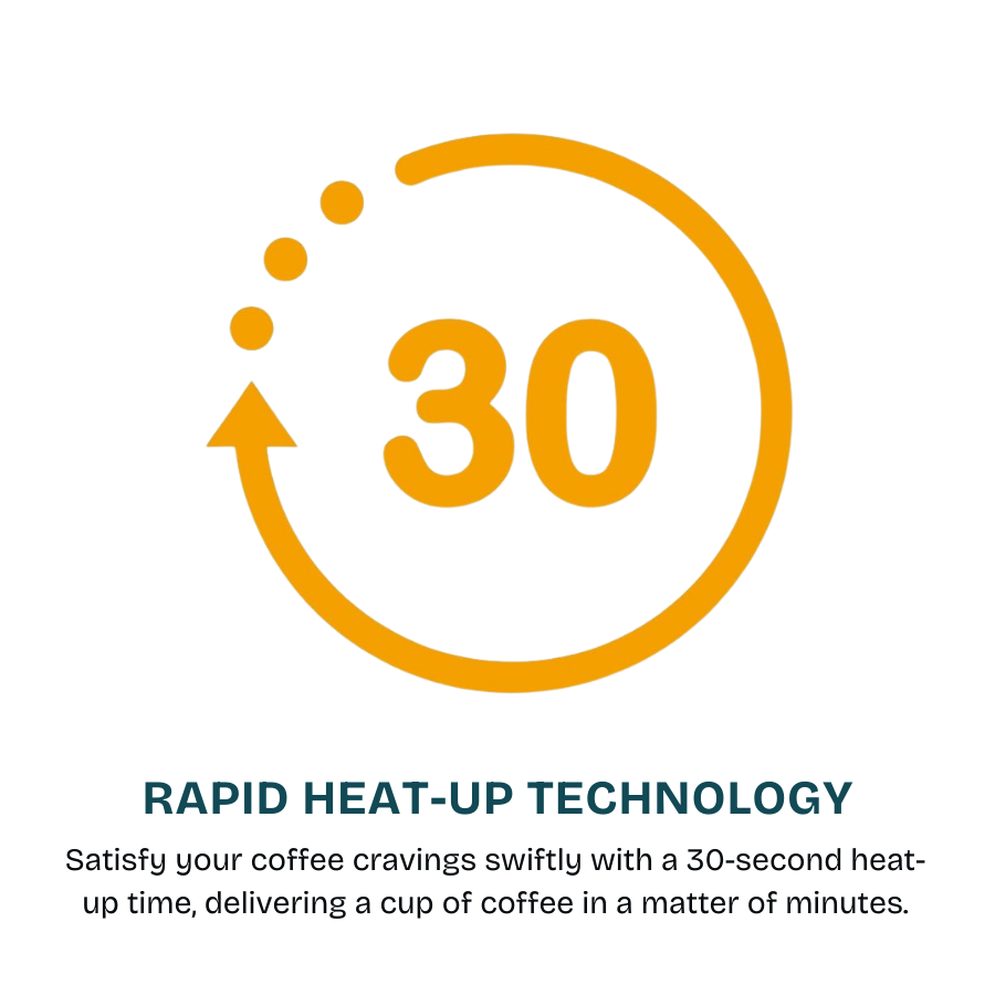 AVA Capsule Coffee Machine | CCM-1L-BK or CCM-1L-WV