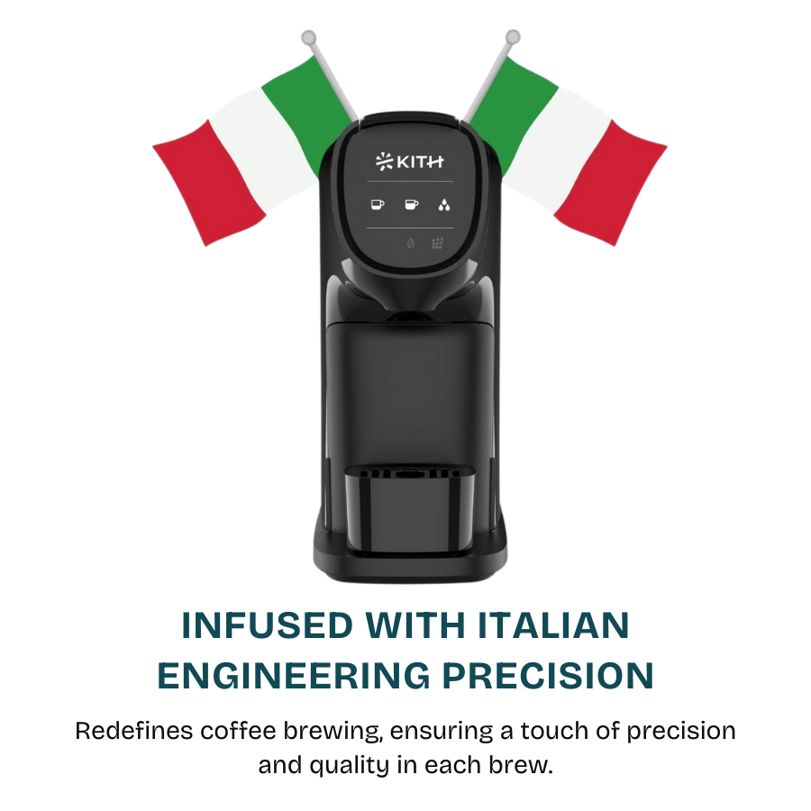 AVA Capsule Coffee Machine | CCM-1L-BK or CCM-1L-WV