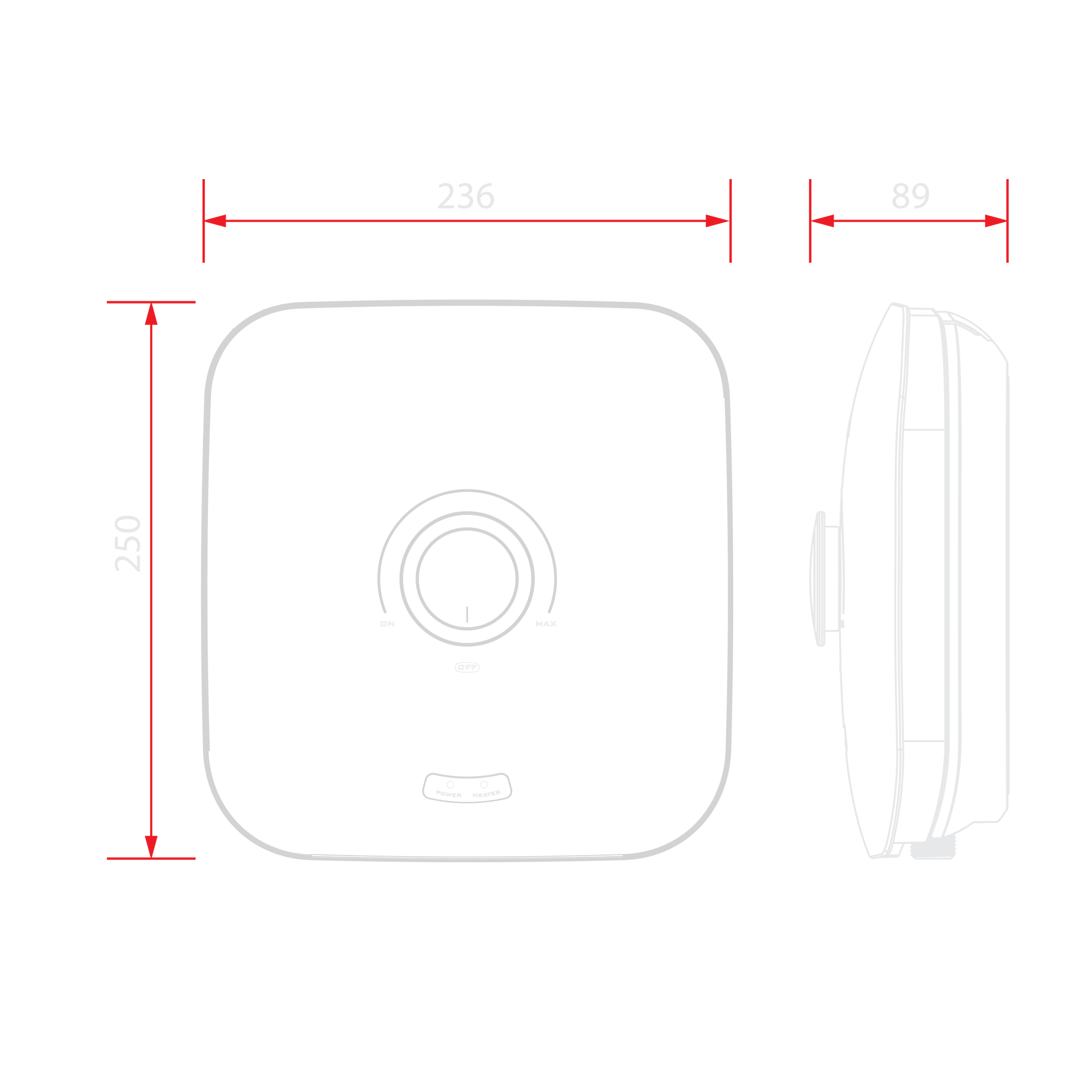 Instant Water Heater with Shower Set | CHOCO