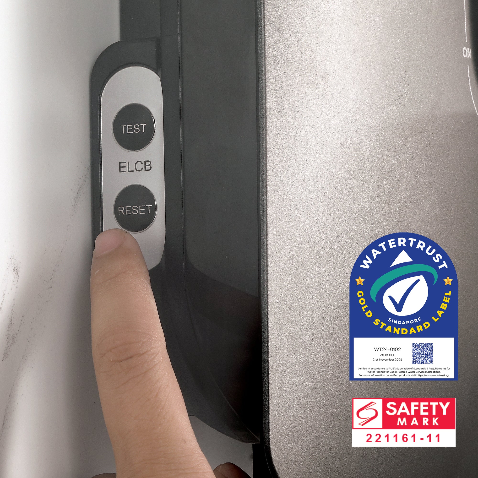 Instant Water Heater with Shower Set | CHOCO