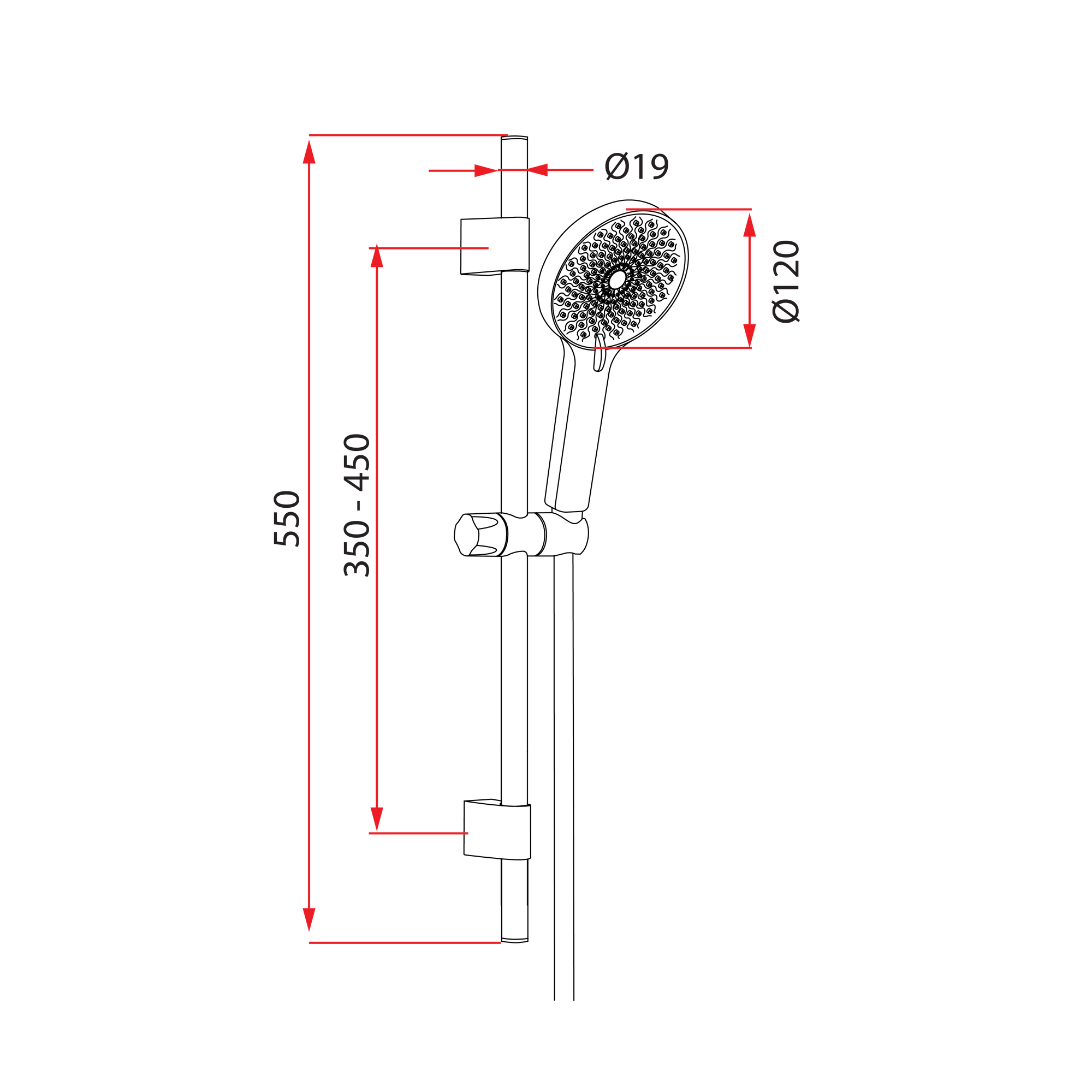 Instant Water Heater with Shower Set | CHOCO