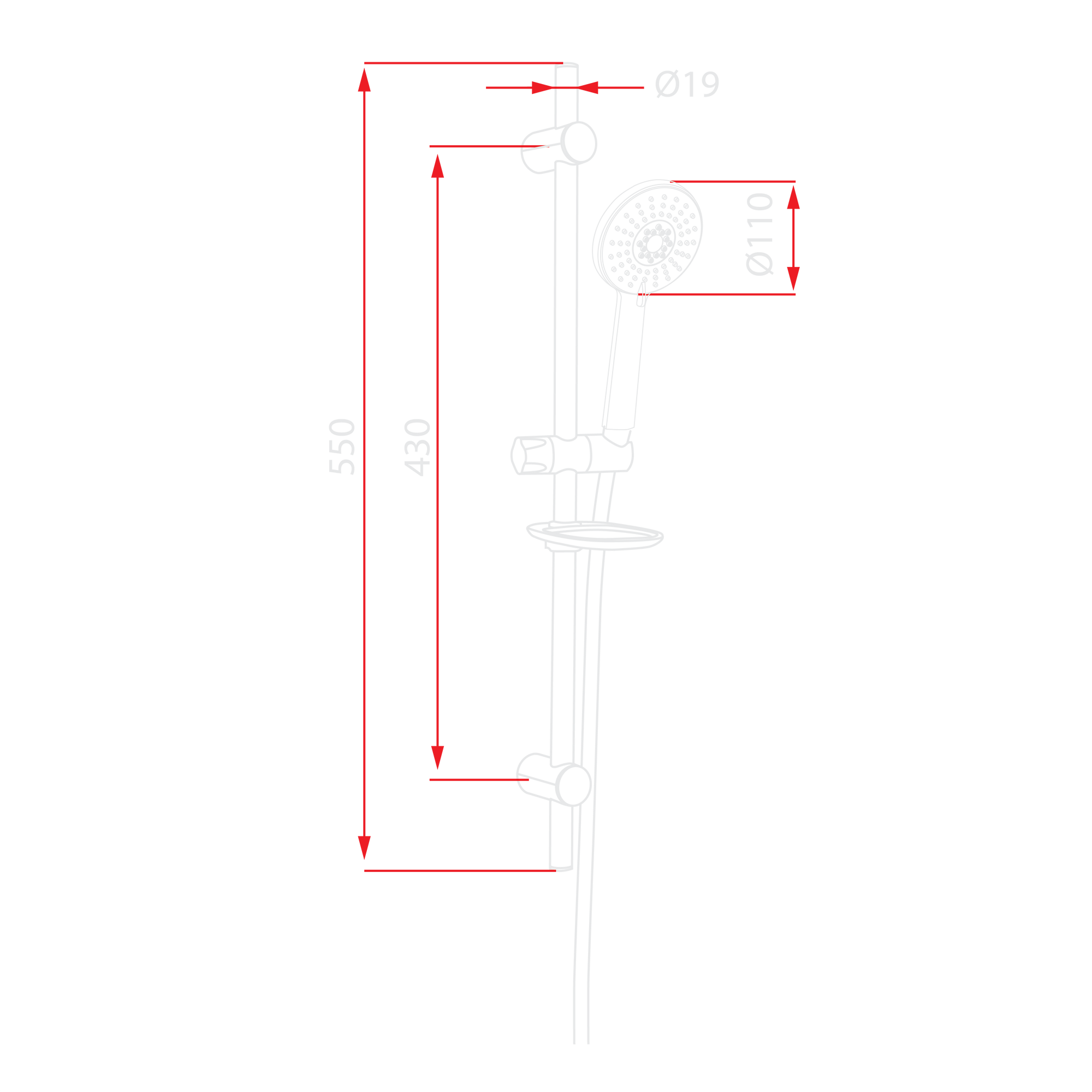 Instant Water Heater with Shower Set | CHOCO