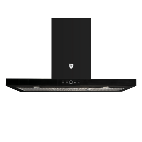 Wall Mount Chimney Hood 90cm | CK FINO PLUS BK
