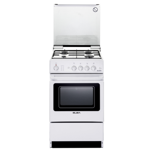 50cm Freestanding Cooker & Electric Oven | EEC 566 WH