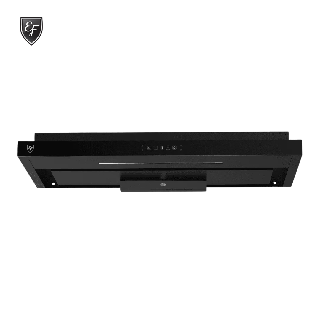 Semi Integrated Slim Hood 90cm | EFCH 9214A BK/SS