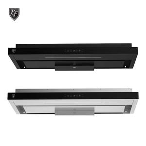 Semi Integrated Slim Hood 90cm | EFCH 9214A BK/SS
