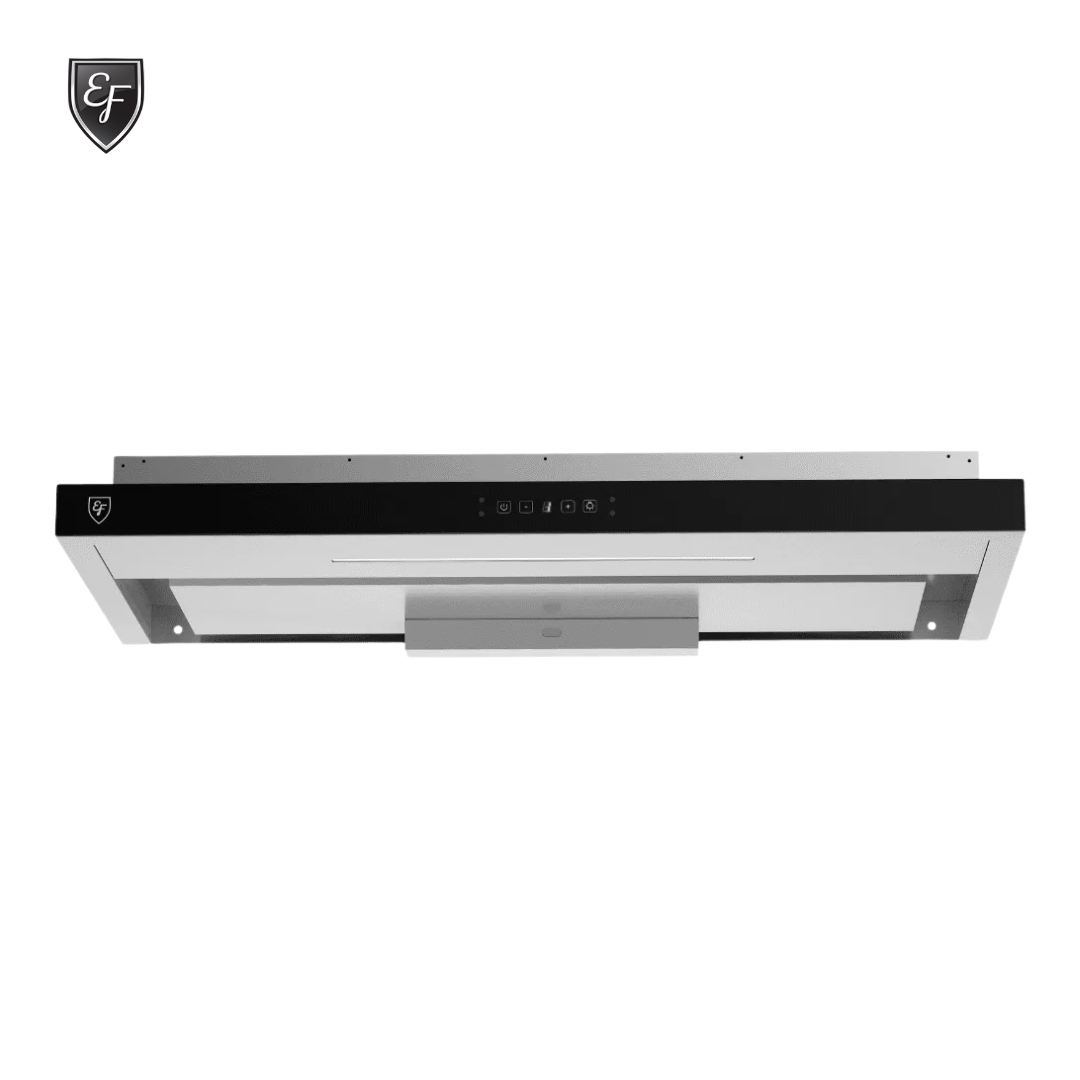 Semi Integrated Slim Hood 90cm | EFCH 9214A BK/SS