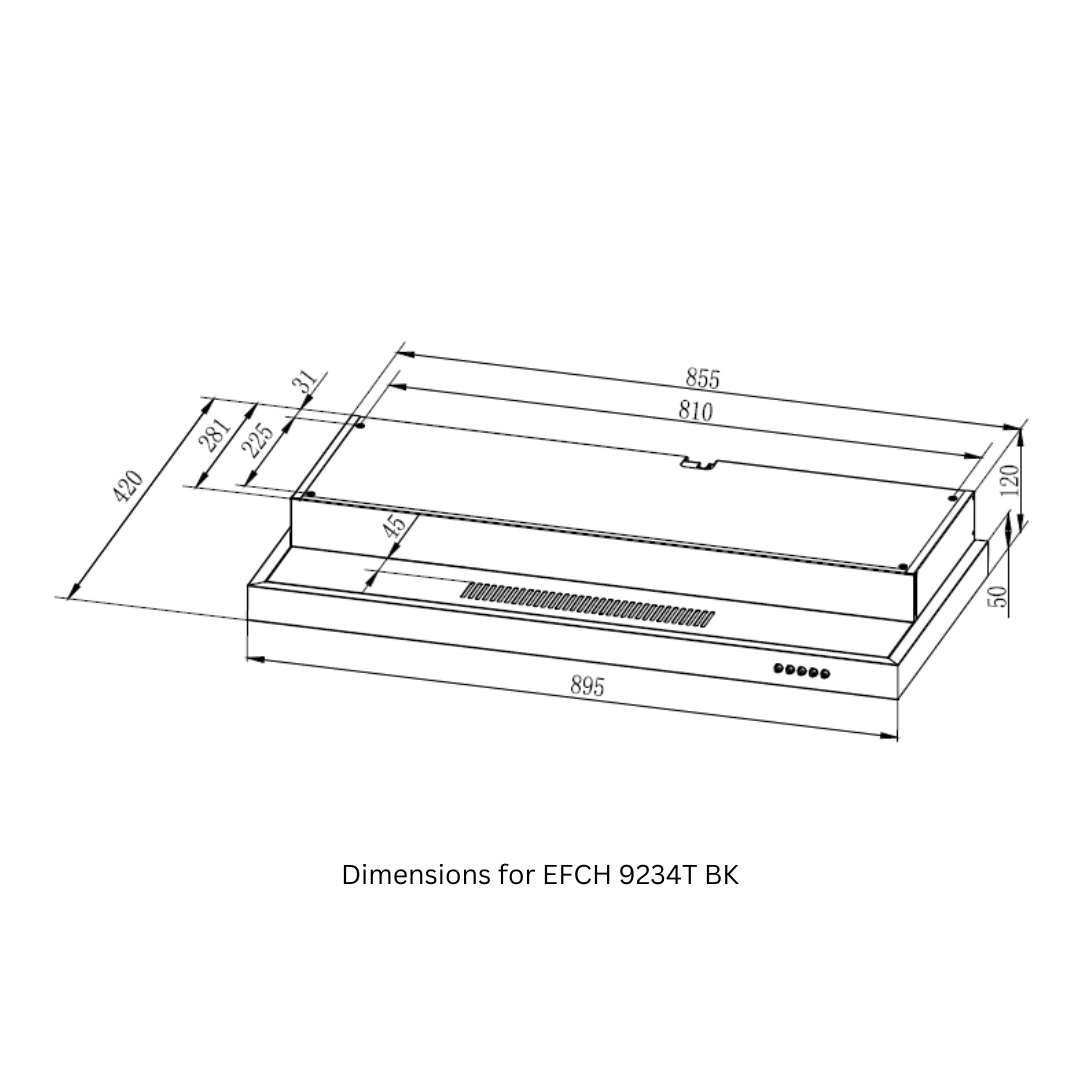 [Bundle C] 90CM Conventional Hood + 60cm 4 Zones Induction Hob