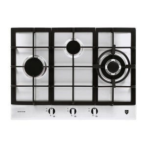 68cm 3 Burners Stainless Steel Gas Hob | EFH 3761 TN VSB