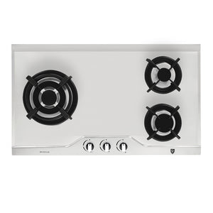 78cm 3 Burners Stainless Steel Gas Hob | EFH 3762 TN VSB