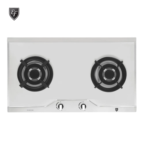 78cm 2 Burners Stainless Steel Gas Hob | EFH 2760 TN VSB