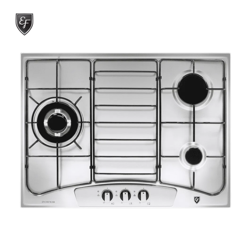 68cm 3 Burners Stainless Steel Gas Hob | EFH 3760 TN VSB