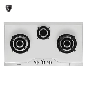 86cm 3 Burners Stainless Steel Gas Hob | EFH 3971 TN VSB