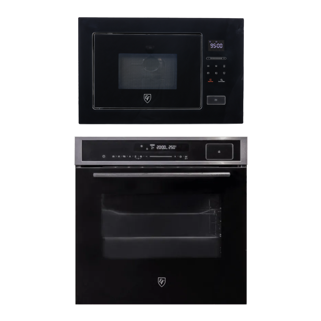 17 Functions 60cm Multifunction Combi Steam Oven + Microwave | BO GE 1770SA M + EFMO 2891 M