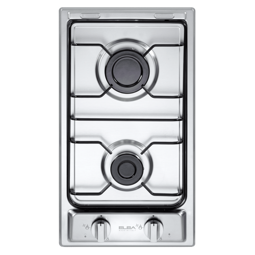 30cm 2 Burners Stainless Steel Gas Hob | EHS 321D1 S