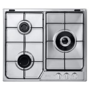 60cm 3 Burners Stainless Still Gas Hob | EHS 635D1 SB