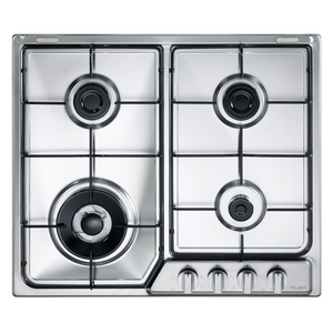 60cm 4 Burners Stainless Steel Gas Hob | EHS 645D1 SB