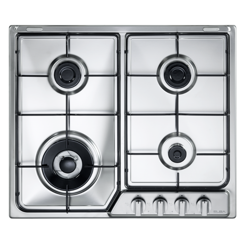 60cm 4 Burners Stainless Steel Gas Hob | EHS 645D1 SB