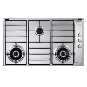 90cm 3 Burners Stainless Steel Gas Hob | EHS 935D1 SB