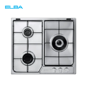 60cm 3 Burners Stainless Still Gas Hob | EHS 635D1 SB