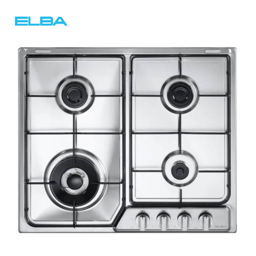 60cm 4 Burners Stainless Steel Gas Hob | EHS 645D1 SB