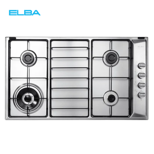 90cm 4 Burners Stainless Steel Gas Hob | EHS 945D1 SB