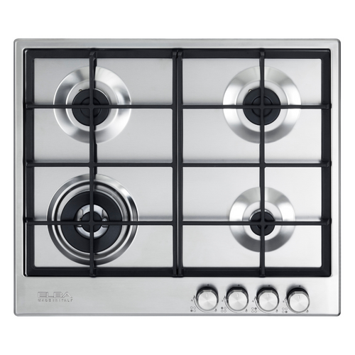 60cm 4 Burners Stainless Steel Gas Hob | ELIO 65-445D1