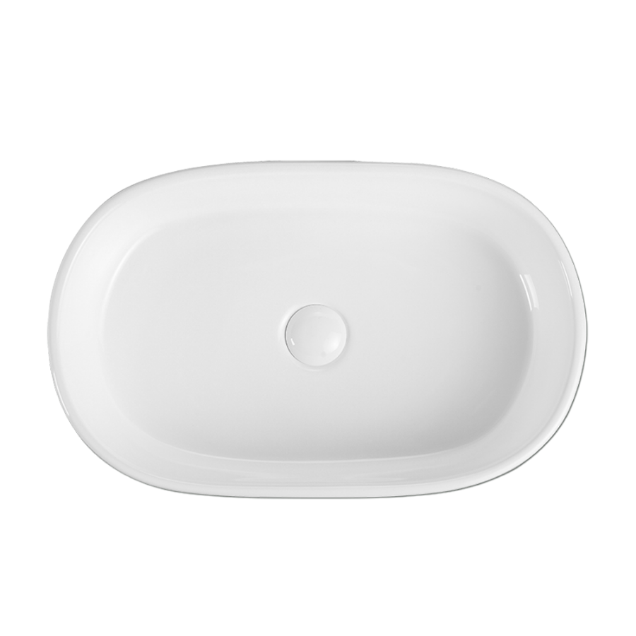 Countertop Rectangular Ceramic Basin | EVEA 55