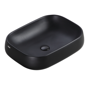 Countertop Rectangular Ceramic Basin | EVEA 56-BK