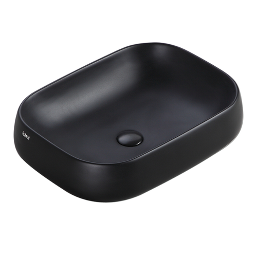 Countertop Rectangular Ceramic Basin | EVEA 56-BK