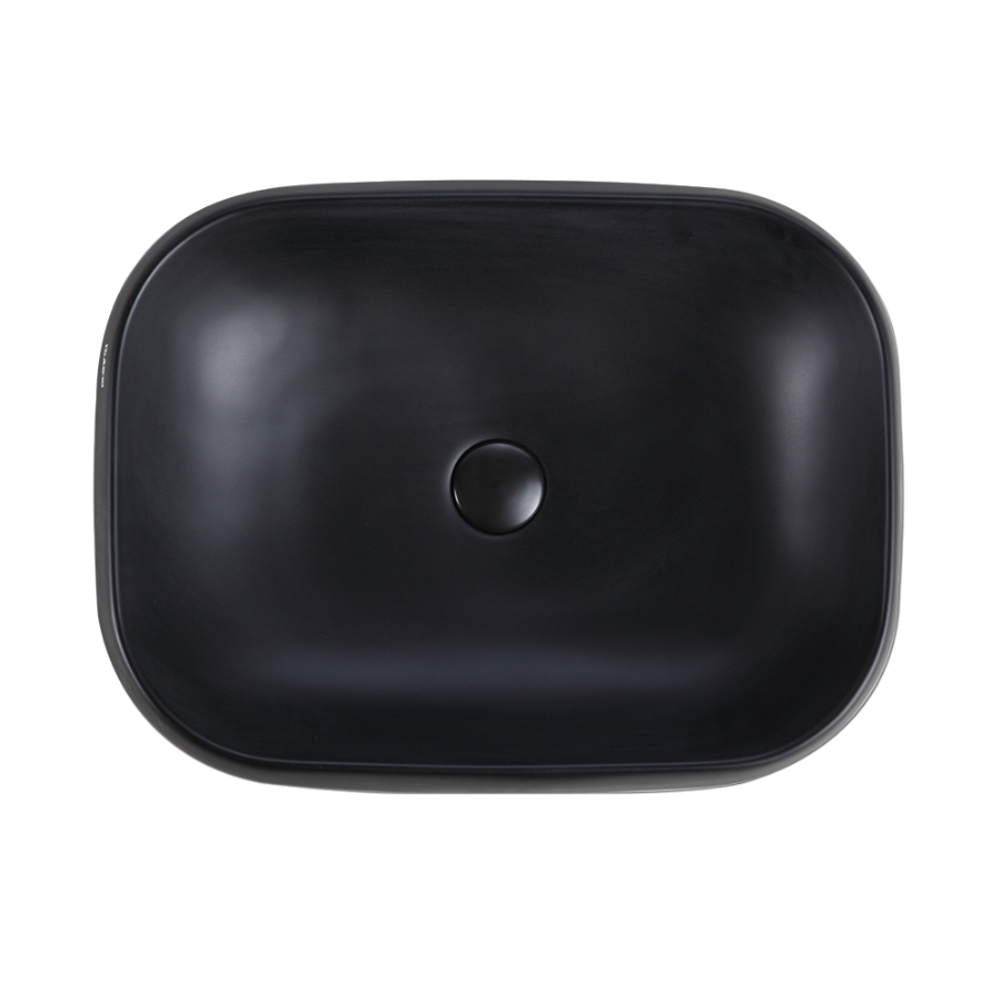 Countertop Rectangular Ceramic Basin | EVEA 56-BK