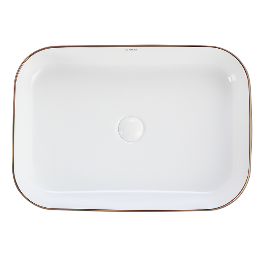 Countertop Rectangular Ceramic Basin | EVEA 60-BW