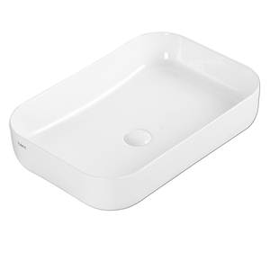 Countertop Rectangular Ceramic Basin | EVEA 60