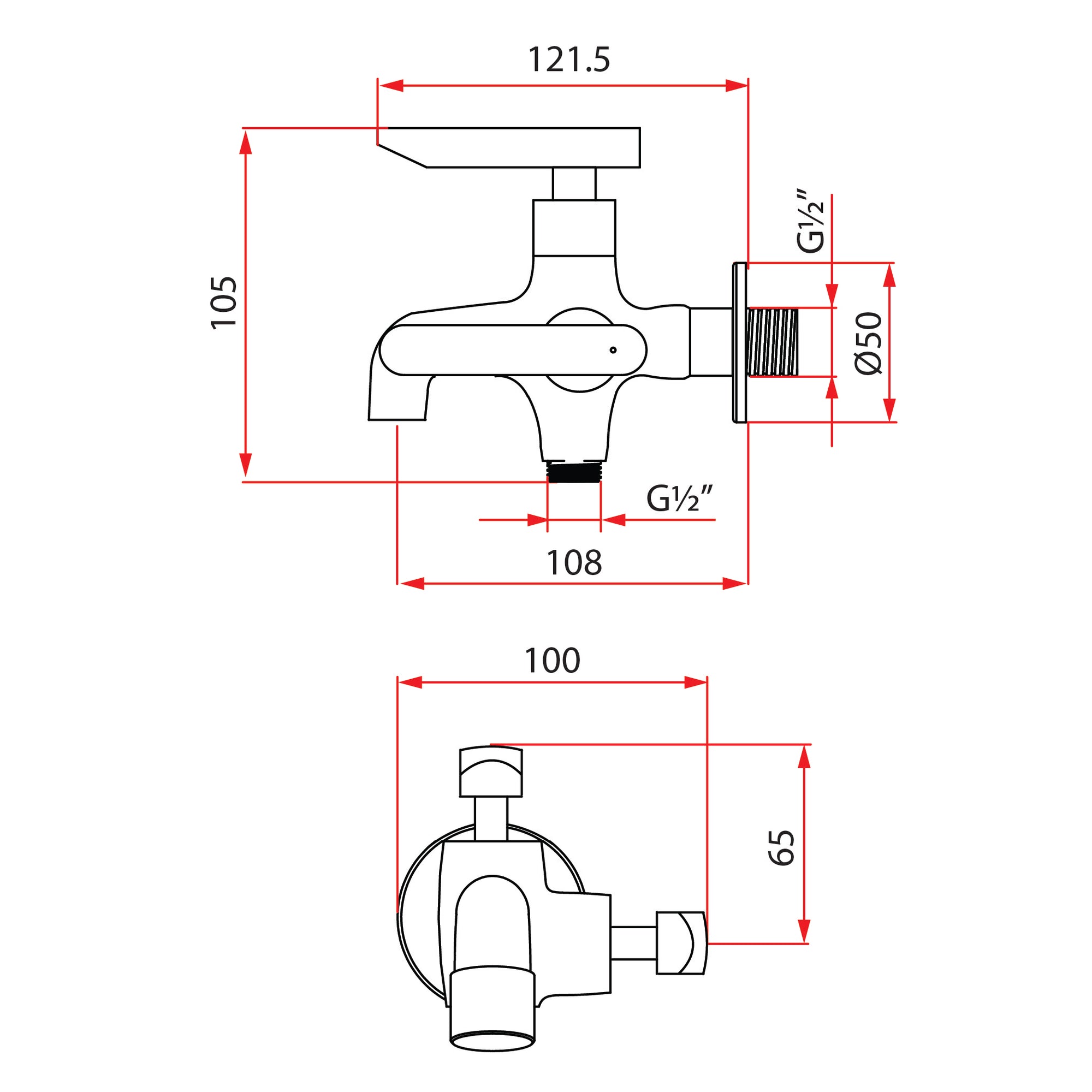 2 Way Tap | Fresco T97331